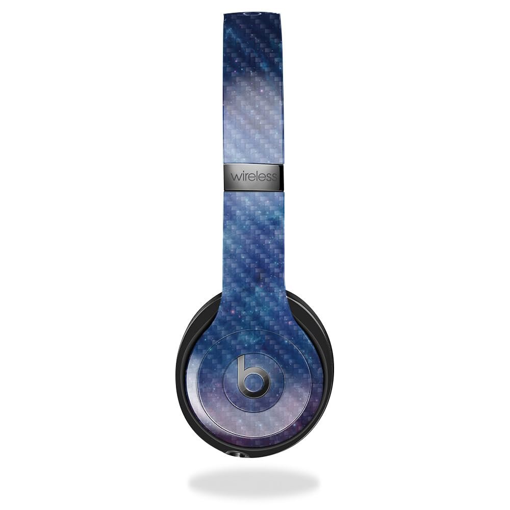 Carbon Fiber Skin Compatible with Beats Solo 4 - Nebula - Premium 3M Vinyl Protective Wrap Decal Cover - Easy to Apply | Crafted in The USA by MightySkins