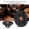 Beufee 2PCS Tweeters Speakers, 2" 4Ohm 4 30w Silk Film Dome Tweeter Dome Car Loudspeakers Treble Speaker for HiFi Speaker Heavy Bass Speaker view 3