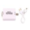 Beufee BNC to VGA Converter, VGA to BNC Converter VGA Cable Adapter 1920 X 1080 60hz HD TV Video Adapter HD Video Converter for Home view 1