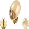 AthuAh Crystal Door knobs, 4 Pack Crystal Dove Egg Champagne Wardrobe Door Knobs and Handles Kitchen Cabinet Transparent Small Handles Cube Shape-Champagne (Color : Pigeon Eggs Champagne) view 1