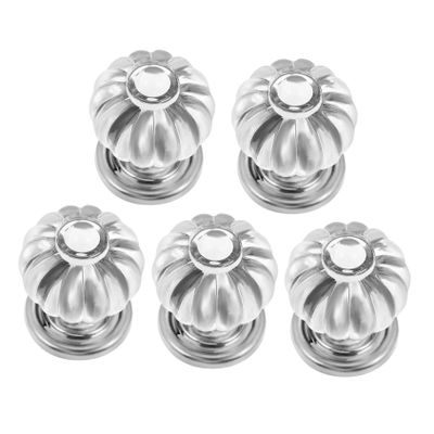 AthuAh Crystal Door knobs, Crystal Cabinet Knob 5pcs Glass Kitchen Crystal Knobs CabinetFurniture Knobs Cabinet Pull Door Ornament (Color : Gold Bottomx2pcs, Size : 2.7X2.5CMx3pcs)