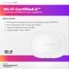 HPE Networking Instant On Access Point AP21 2x2 WiFi 6 Indoor Wireless Access Point (5 Pack) | Single-Room, Secure, Smart Mesh Support | Power Source Not Included | US Model (S1T08A-5PACK) view 4