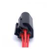 Automotive Electrical connectors 3Pin TE Automobile Triangle pl;/UG Wa/t*er*pr/oo*f Female Connector Wire Harness Rubber Shell Sheath 7-1437710-9(1 Pc) view 4