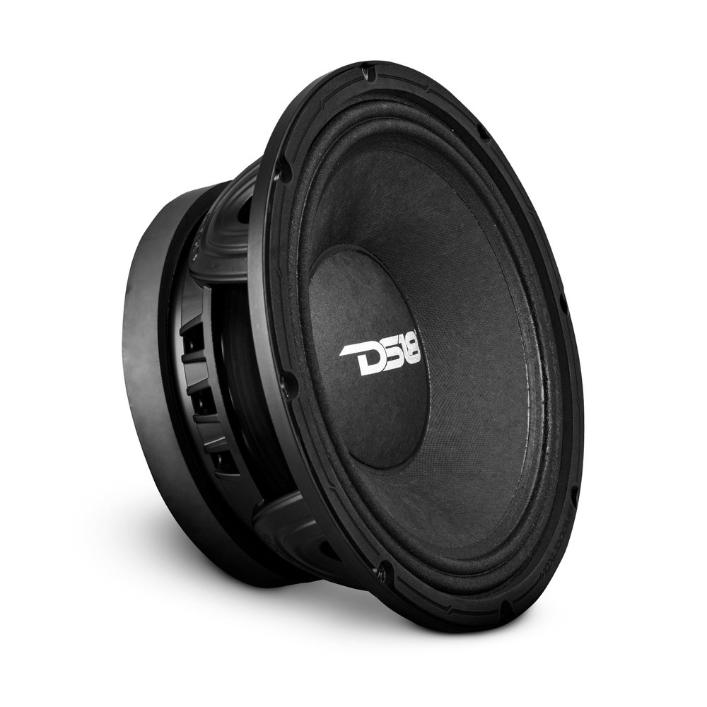 DS18 10XL1000MB PRO XL 10" Mid-Bass Loudspeaker 500 Watts RMS, 1000 Watts Max Power, 99.5dB, High-Performance Speaker, Premium Quality Audio Great for Pro Car Audio (8-Ohm)
