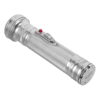 LIFKICH Antique Old Style Metal Flashlight Vintage Retro Portable Light for Outdoor Camping