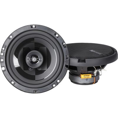 Memphis Audio PRX60S Power Reference Series 6.5" 2-Ohm Oversized Shallow 2-Way Speakers with Swivel Tweeters