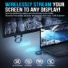 SABRENT Wireless HDMI Transmitter and Receiver 100FT/30M, 1080p@60Hz Plug and Play, No Wi-Fi Required, Stream from PC or Laptop to TV or Projector (DA-H1R1) view 2