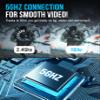 SABRENT Wireless HDMI Transmitter and Receiver 100FT/30M, 1080p@60Hz Plug and Play, No Wi-Fi Required, Stream from PC or Laptop to TV or Projector (DA-H1R1) view 4