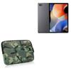 BoxWave Case Compatible with Oscal Pad 10 - Camouflage Suit with Pocket, Neoprene Camo Suit Zipper Pocket for Storage view 1