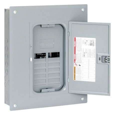 HOM1224L125PC 125amp 16.2W Indoor Main Lug Load Center
