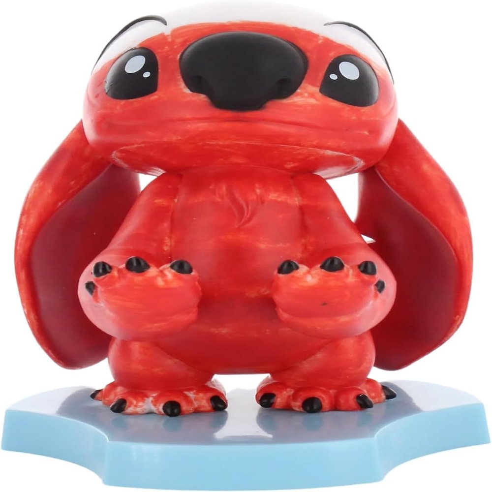 Exquisite Gaming Stitch Badness Level Phone Holder Desk Stand Cable Guys Figure, 4.5 in