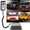 120dB Vehicle PA System, DC12V Police Siren, 100W Emergency Siren Speaker, with 9 Tones, Wired Handheld Microphone Loudspeaker, for Police Cars view 3