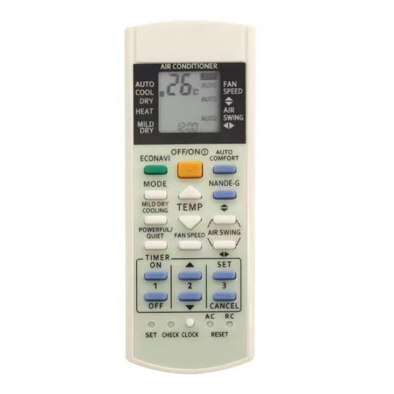 AC Remote Control for Panasonic CWA75C3227 CS-E18JKEW CS-E21JKEW CS-A43BB4P CS-A50BB4P CWA75C2189 CS-A18BKP CS-W18CBKP CWA75C2428 CS-XE9 CWA75C2616-1 CS-22XHA2 Air Conditioner