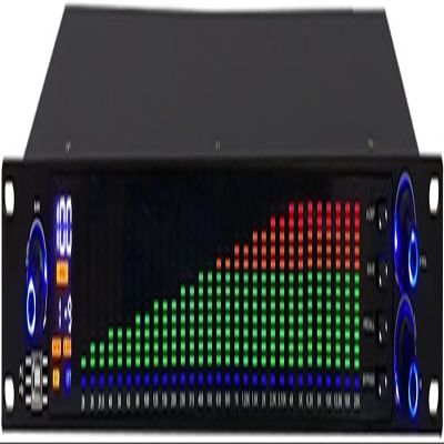 KANGJIEM Professional dual 31-band digital equalizer processor, 10 preset effects saved, noise reduction output high-definition sound quality,Treble/midrange/bass independent adjustment(Color:777S)