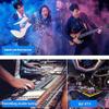 KANGJIEM Professional dual 31-band digital equalizer processor, 10 preset effects saved, noise reduction output high-definition sound quality,Treble/midrange/bass independent adjustment(Color:777S) view 2