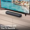RIOWOIS Sound Bar for Smart TV, Soundbar for TV with Bass Reflector and Easy Set up, Home Audio Surround Sound System for TV PC Projector, Wall Mountable view 2