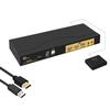 CKLau 2x1 8K@60Hz 4K@144Hz KVM HDMI Switch with Audio and Cables Support Hotkey Switching, Emulation EDID, 5.1 Channel Digital Fiber Optical Audio, 7.1 Surround Sound Audio Output view 1