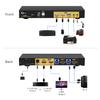 CKLau 2x1 8K@60Hz 4K@144Hz KVM HDMI Switch with Audio and Cables Support Hotkey Switching, Emulation EDID, 5.1 Channel Digital Fiber Optical Audio, 7.1 Surround Sound Audio Output view 3