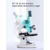 Joebo Microscope Kit Biological Microscope 40-10000X High Magnification Microbe Microscope Lens Adapters view 2