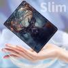 AIRWEE Case for Samsung Galaxy Tab S6 Lite 10.4 Inch 2024/2022/2020, Adjustable Stand Galaxy Tab S6 Lite Case, PU Leather Cover with Auto Sleep/Wake for Samsung S6 Lite Tablet Case, Deer view 4