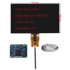 Generic 7 Inch DIY Multipurpose IPS LCD Display Screen Driver Control Board Digitizer Touchscreen Portable Computer Secondary Screen Monitor, black view 2