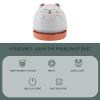 ciciglow Mini Desktop Vacuum Cleaner, Cute Desk Vacuum Cleaner for Picking up Crumbs Eraser Crumbs Pet Hairs, High Suction and Low Noise, with Cleaning Brush (Cat) view 2