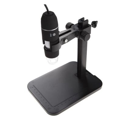 JOEBO Microscope Kit Professional USB Digital Microscope 1000X 1600X 8 LEDs 2MP Electronic Microscope Zoom Camera Microscope Lens Adapters (Color : Without Scale Mark)