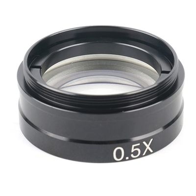 JOEBO Microscope Kit 0.5X Lens M42 Threaded Interface for Industrial Microscope Camera Objective Lens Microscope Lens Adapters