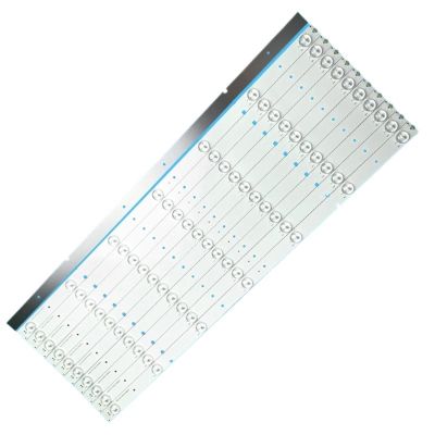 UFDIPLMY 611mm 11pcs/lot LED Backlight Strips Compatible with Insignia 55 TV NS-55D550NA15 55K20DG 55K23DG HD550DF B57 SVH550AA2 REV05 7LED 130719