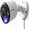 LongPlus 8MP 4K UHD Poe Wired Security Camera Outdoor for Security Cameras System, Cameras for Outdoor Home Security Spot Lights Color Night Vision, Strobe Light Alarm & Sound LPCP8B1 view 1