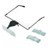 Joebo Microscope Kit Headband 1.5X 2.5X 3.5X Glasses Magnifier Eye Wear Illuminated Magnifying Glass Portable Eyewear LED Light Reading Loupe Microscope Lens Adapters view 1