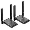 Wireless HDMI Transmitter and Receiver 4K@30Hz,150m(492ft) HDMI Extender Kit,5GHz Full HD for Streaming from DSLR,Laptop,Netflix,YouTube,PS4 to TV/Projector view 1