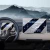 AJIEYMXP Car Infotainment Radio GPS Navigation DashboardTPU Screen Protector Film for BYD Atto 3 Yuan Plus 2022 2023 2024, 15.6 inch 1set, Transparent view 2