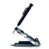 LBXKJQ Aluminium Alloy Measuring Anti Form Multi-Function Adjustable Profile Scribing Ruler Contour Gauge DIY Woodworking Compass Tool (Color : As The Picture shown-01) view 3