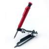 LBXKJQ Aluminium Alloy Measuring Anti Form Multi-Function Adjustable Profile Scribing Ruler Contour Gauge DIY Woodworking Compass Tool (Color : As The Picture shown-01) view 4