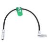 HangTon Komodo 6K Power Cable for RS3 pro Gimbal Tilta Pass Through Plate to RED Camera, 2 Pin Male to 2 Female Right Angle 12" view 3