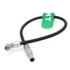 HangTon Komodo 6K Power Cable for RS3 pro Gimbal Tilta Pass Through Plate to RED Camera, 2 Pin Male to 2 Female Right Angle 12" view 4