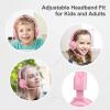 SIMOLIO 2 Pack Kids Headphones with Microphone for PC Laptop with 75/85/94dB Volume Limiting, Noise Cancelling Stereo Wired Headphones Kids with Cord for Boys, Girls, Teens view 4