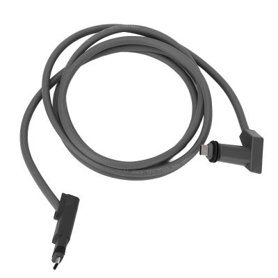 Wisoqu Rectangular Satellite Replacement Cable, Router Networking Extension Cable for V2, Internet Kit Satellite, 6FT Internet Supplies Parts