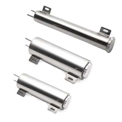 1 Pcs Polished Stainless Steel Radiator Overflow Tank Bottle Connector 2" X 13", 3" X 9", 3" X 10" Car Tuning Cooling (Color : EPYX9612)