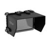 DirectNine Basics Monitor Cage Nitze Cage Built-in Cold Shoe with LS5-B2 sunhood Kit for SmallHD Indie 5 / Cine 5 Monitor view 1
