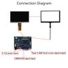 DirectNine Basics 10.1 inch IPS 1280 * 800 Universal LCD Display Screen HDMI/VGA Driver Control Board Digitizer Touchscreen Computer Secondary Monitor, black, 10.1-IPS-touch-810 view 3
