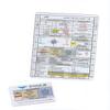 Crystal Pilot VFR-IFR Placard with Sectional and WAC Scale (Medium) & Bag Tag with Crosswind Component and Light Gun Signals view 2