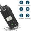 SAMCOM FPCN10A Two Way Radio with Shoulder Speaker Mic,3000mAh High Power 2 Way Radios Long Range, UHF Walkie Talkie earpiece with mic for Adults Construction Site School Security(2 Radios with 2 Mic view 4