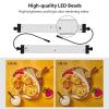 Andoer Photo Studio Light Box, 15"x15"x15" Foldable LED Light Tent Desktop Photo Studio Light Box Softbox 3200K-5500K Stepless Dimmable 168pcs Beads with 6pcs Color Backdrops LED Light Boards Tripod view 3