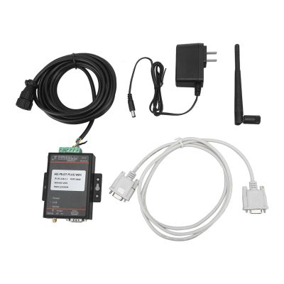 NDNCZDHC AIS Pilot Plug Cable Connector Aluminum Alloy Housing Strong Signal WiFi Antenna for Marine Boat US Plug 100 to 240V