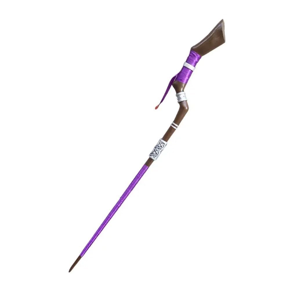HEWOOJ Fern Staff Cosplay Prop Halloween Fancy Stage Performance Props, 142.5cm
