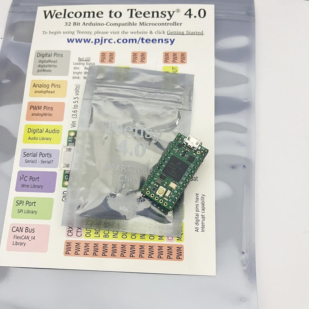 DEV-16997 Teensy 4.0 RT1062 Evaluation Board - M7 32-bit MCU Embedded Development Kit