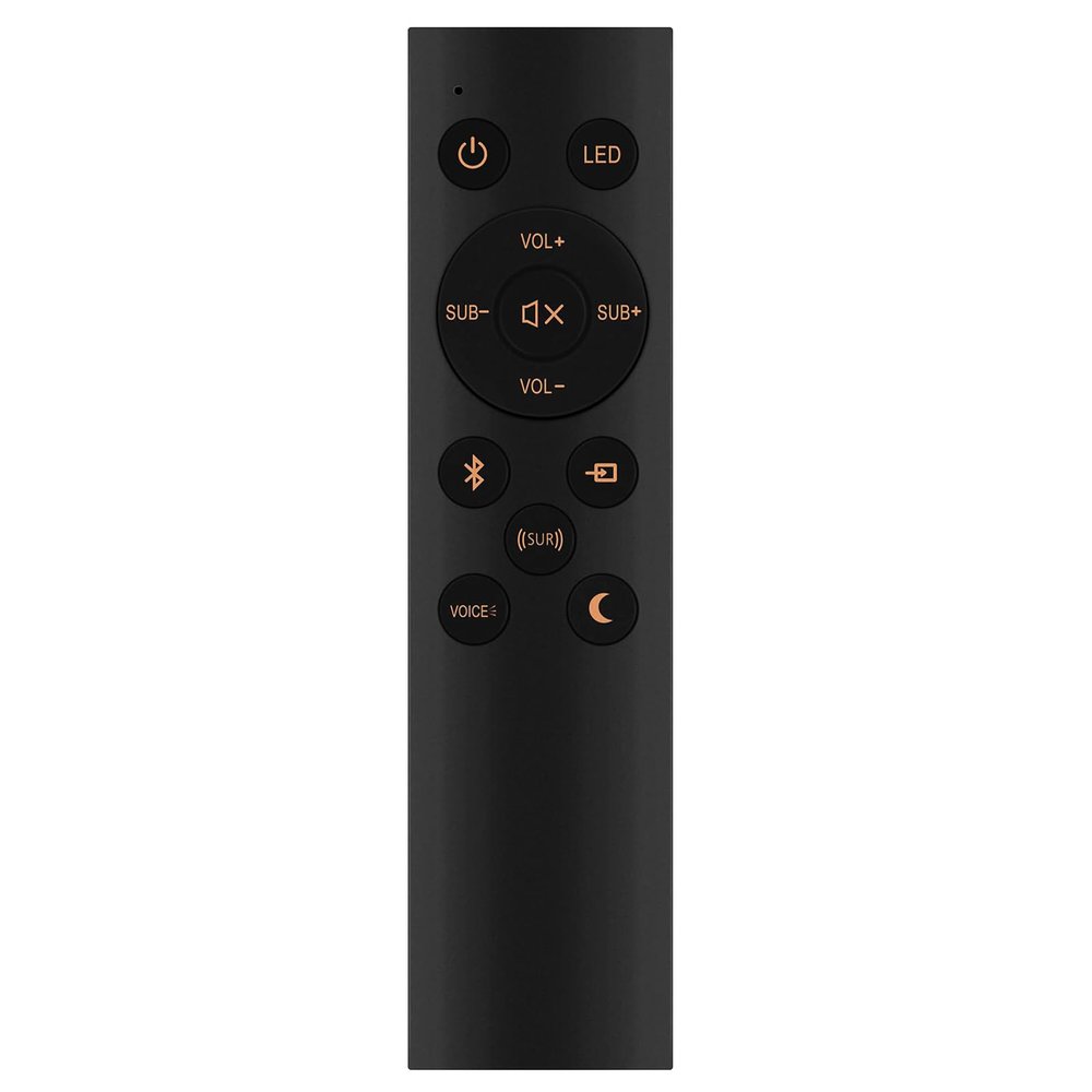 1067744 Replace Remote Control fit for Klipsch Cinema 400 Soundbar Subwoofer BAR 40 R-4B II RSB-11 RSB-14 R4B II R-4B II R-4B II NA