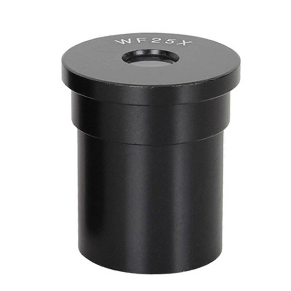 JOEBO Microscope Kit 5X 10X 15X 16X 20X 25X Wide Angle Optical Lens Mounting Size 23.2mm Biological Microscope Eyepiece Microscope Lens Adapters (Color : WF25X)